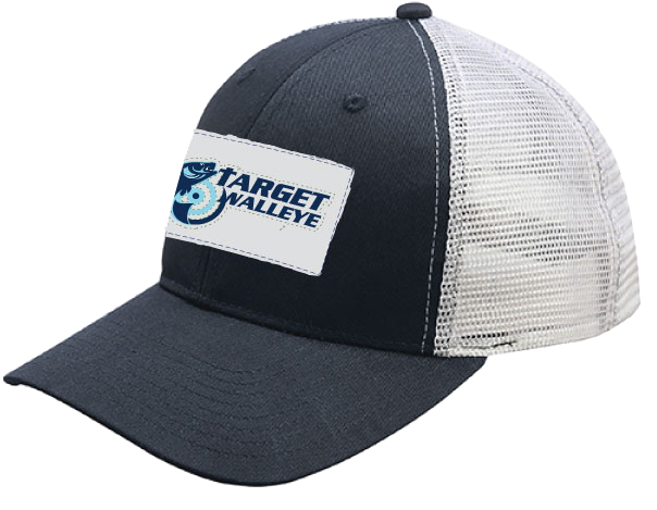 Target Walleye Patch Trucker Cap - Simms Patch Trucker Cap (612x792), Png Download