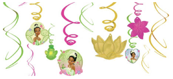 My Little Pony Friendship 12 Pc Hanging Swirl Decorations (560x560), Png Download