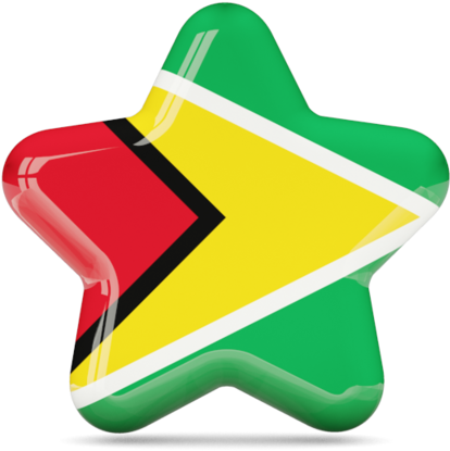 Download Flag Icon Of Guyana At Png Format - Uae Flag Star Clipart (640x480), Png Download
