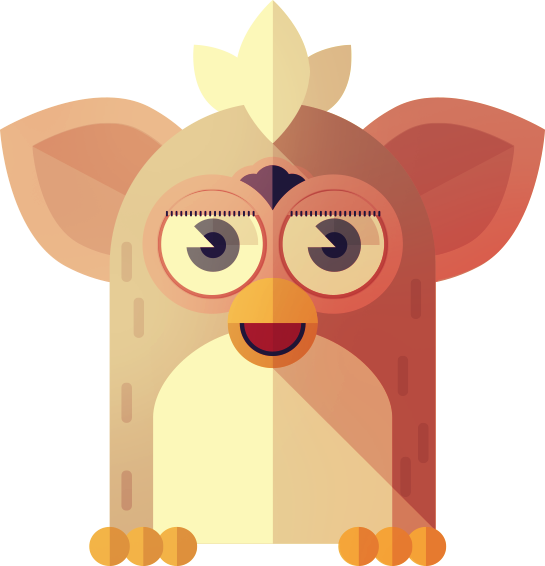 Furby - Toy (545x566), Png Download