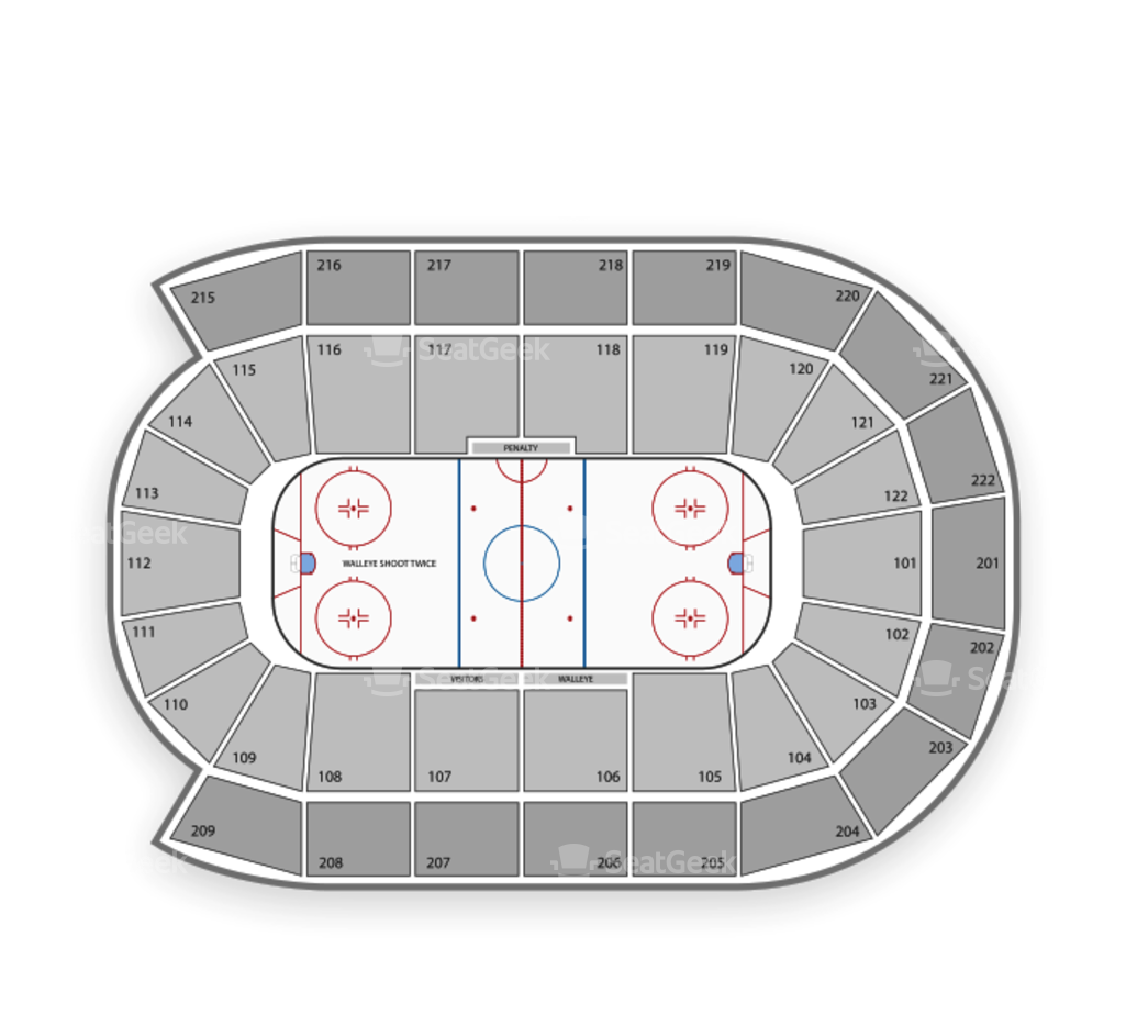 Wheeling Nailers At Toledo Walleye, March Minor League - Huntington Center (1024x1024), Png Download