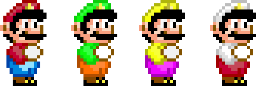 Mario Re-skinz - Mario (910x380), Png Download