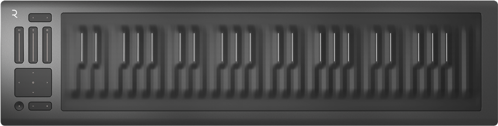 Top 5 Midi Keyboards For Orchestral Music Production - Roli Seaboard Rise 49 (1120x400), Png Download
