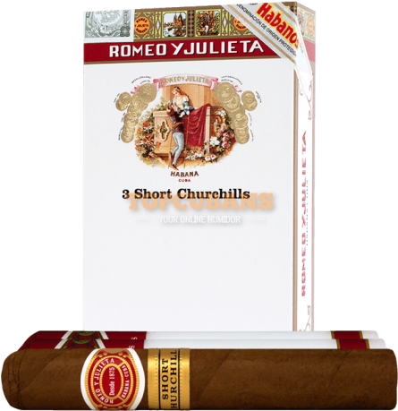 Romeo Y Julieta Short Churchills Tubos Box Of - Romeo Y Julieta Short Churchills 5 (560x560), Png Download