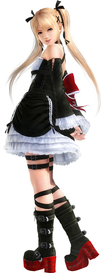Dead Ou Alive Fond D'écran Probably With A Hip Boot - Doa5lr Marie Rose Render (477x1041), Png Download
