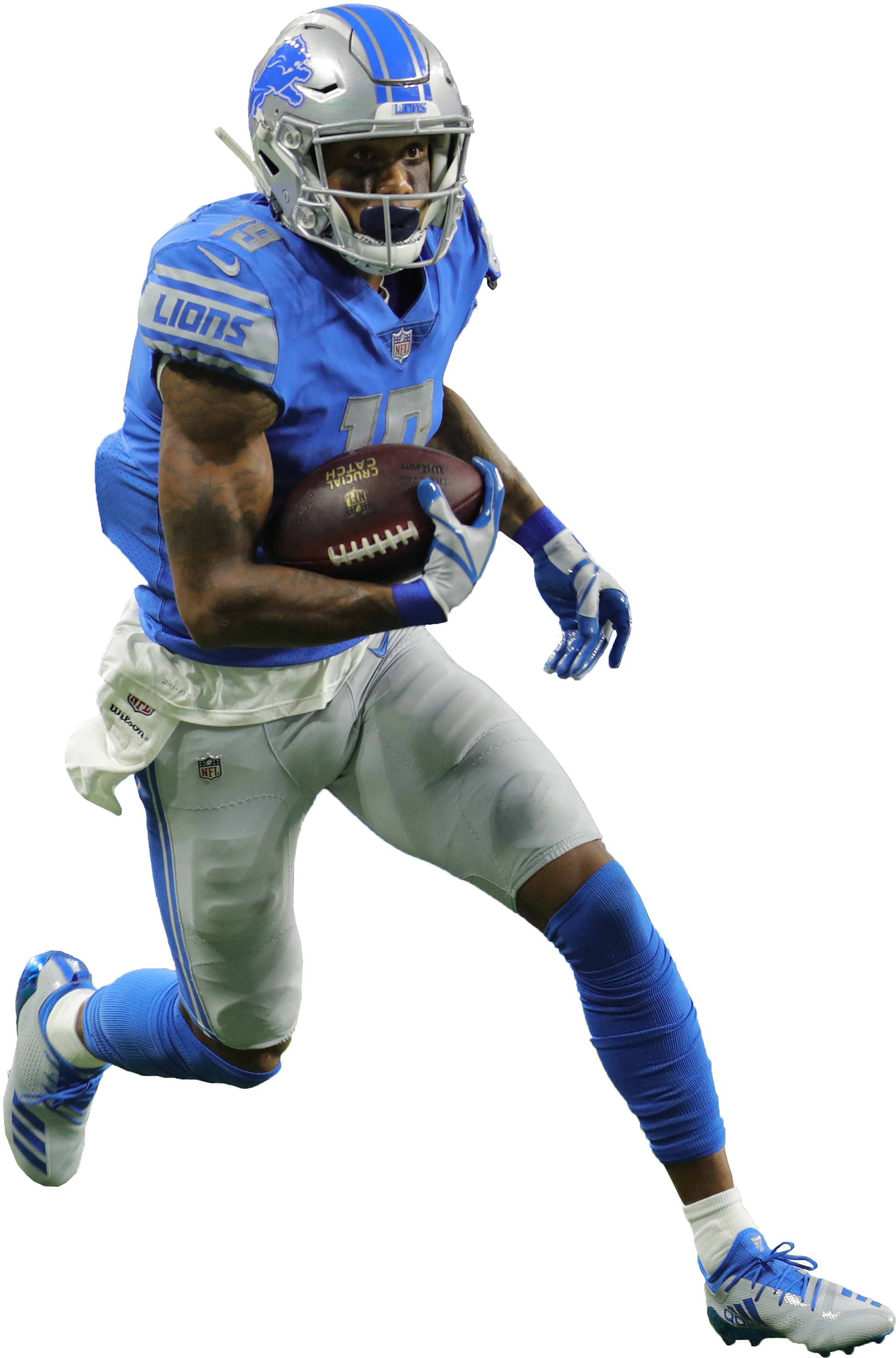 The Stadium Collection Offers A Large Variety Of Detroit - Kick American Football (2169x3075), Png Download