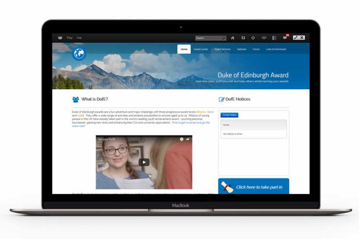 Site Templates - Education (740x493), Png Download