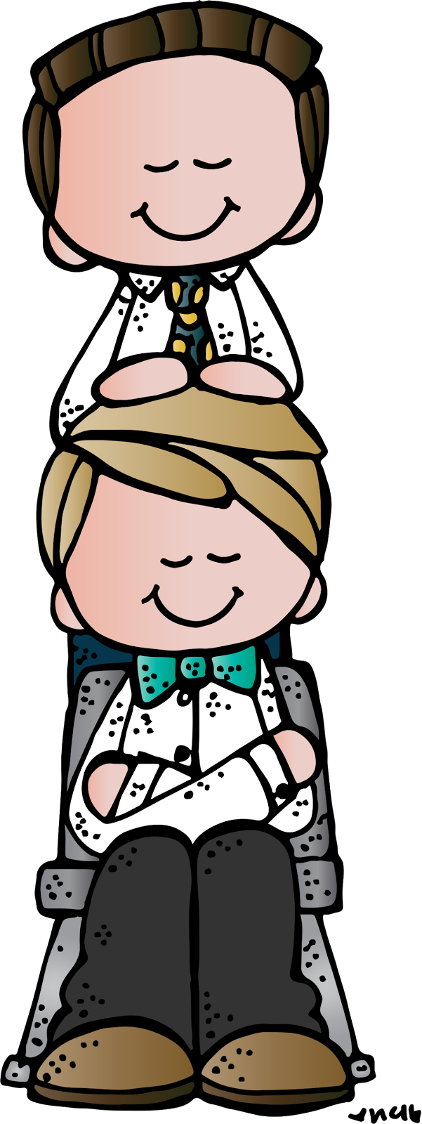Svg Black And White Download Aliens Clipart Melonheadz - Melonheadz Father (601x1600), Png Download