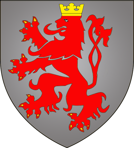 Coat Of Arms Duke Of Berg - Ing Marathon Luxembourg Finisher Tshirt (545x600), Png Download