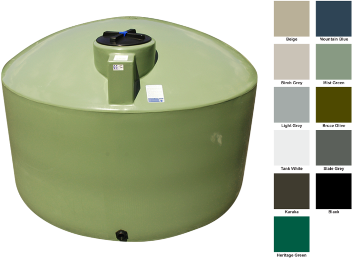 Bailey Water Tank 9,000l Mist Green - Water (763x571), Png Download