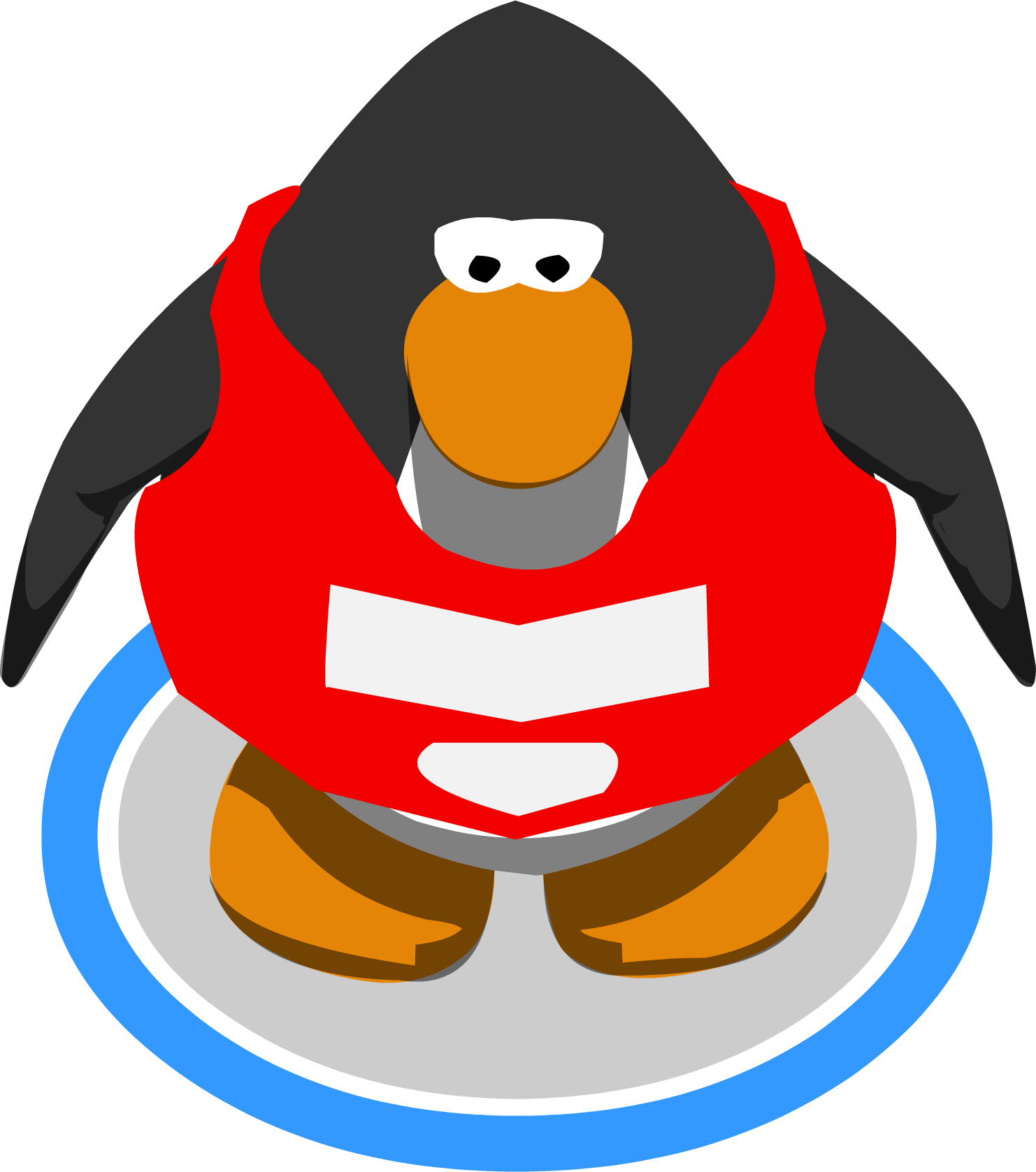 Lifeguard Shirt Ingame - Club Penguin Png (1482x1677), Png Download