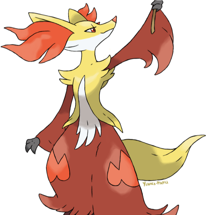 Delphox (718x718), Png Download