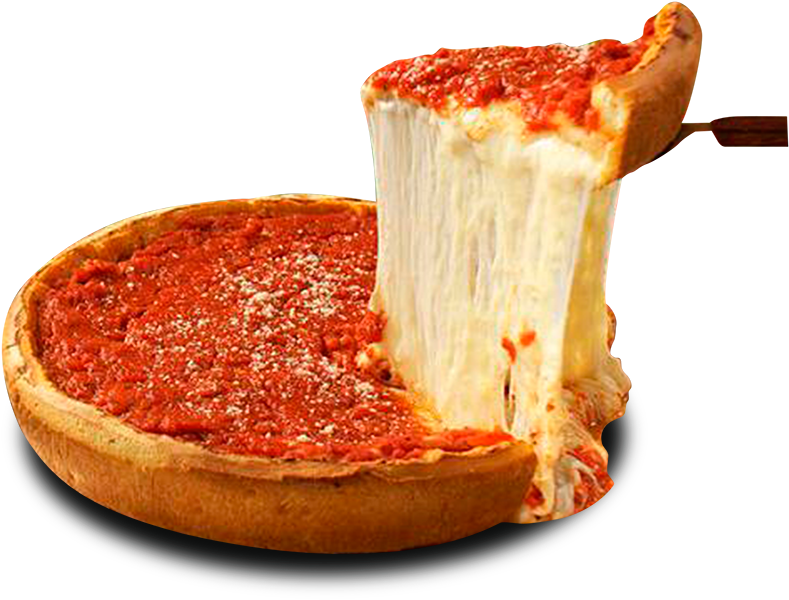 Chicago Style Open Faced Grilled Cheese With Tomato - Giordano's Pizza (800x614), Png Download