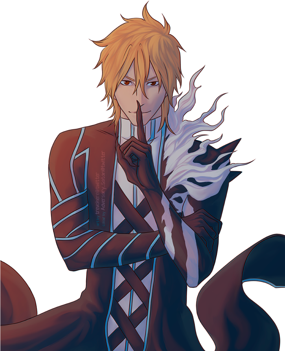 Ichigo From Bbs, Drawn By Me And Coloured And Linearted - Ichigo Kurosaki (950x1224), Png Download