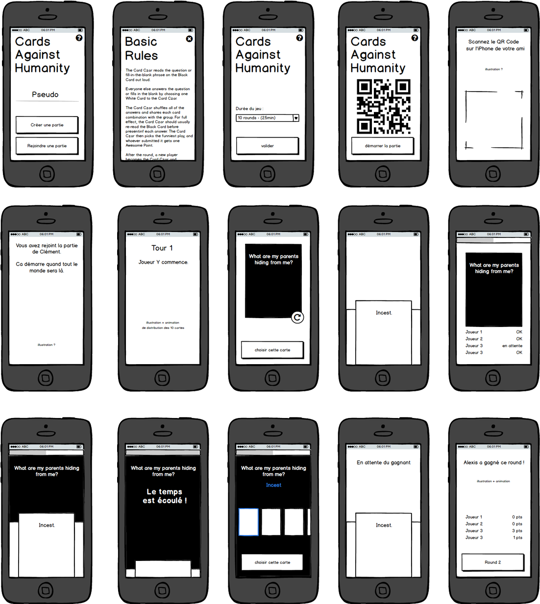 > Blank Against Humanity - Feature Phone (1240x1400), Png Download