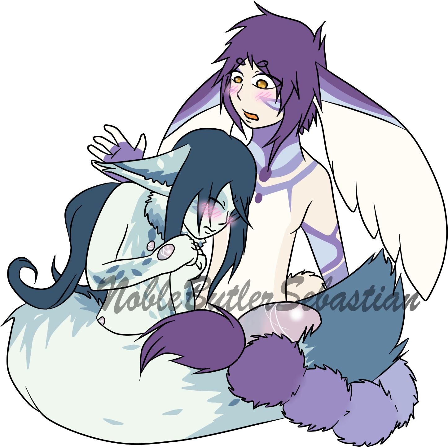 Vincent And Iris Snuggle By Sebastianmichaelis - Trillium Gymnastics (1800x1500), Png Download