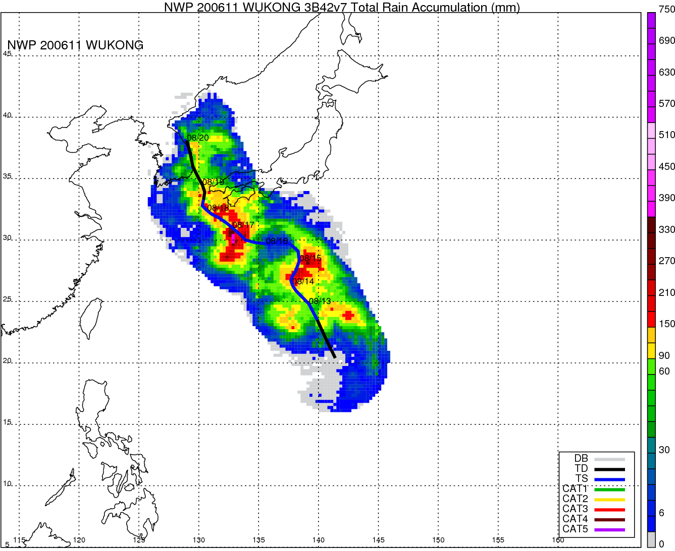 Tropical Cyclone Related Precipitation Feature (1425x1160), Png Download