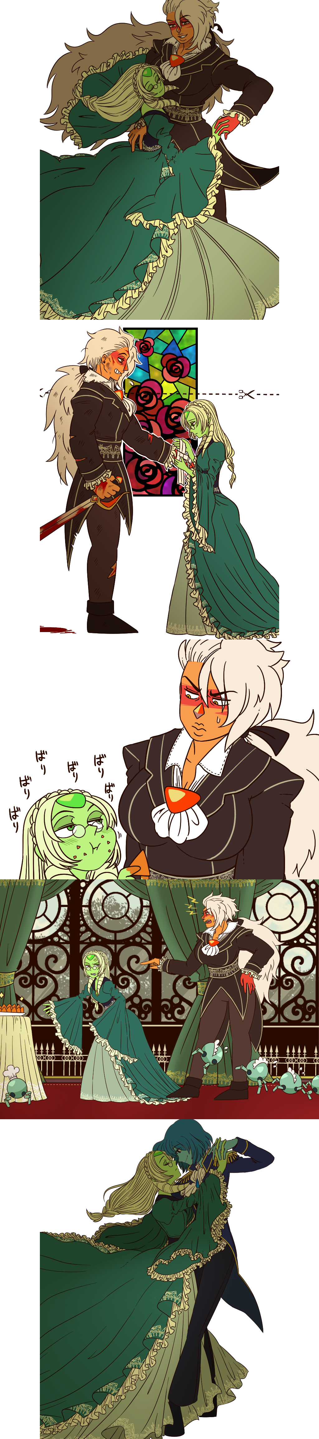 Umeguru Steven Universe (1024x4608), Png Download