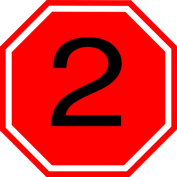 Segnale Stradale Di Stop (600x600), Png Download