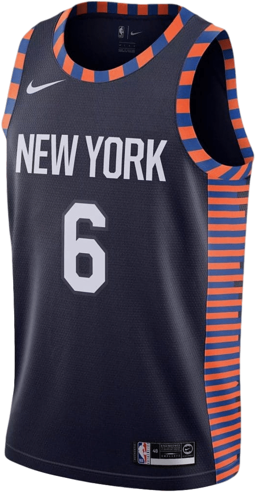 We Had Previously Seen Assorted Leaks, Many Of Them - New York Knicks City Edition Jersey (537x1024), Png Download