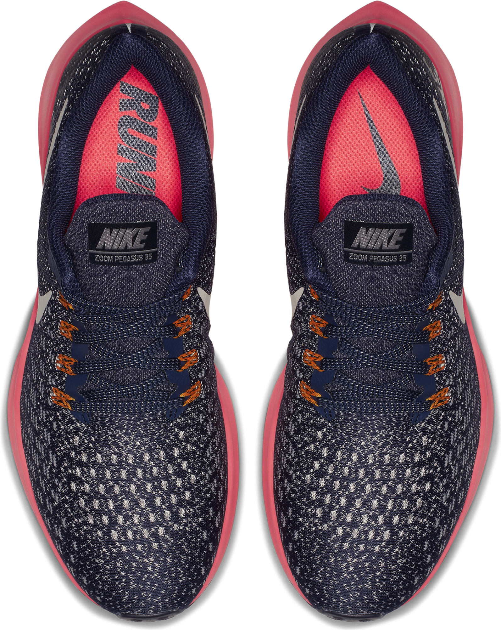 Women's Air Zoom Pegasus 35 Running Shoe - Shoe (2000x2000), Png Download