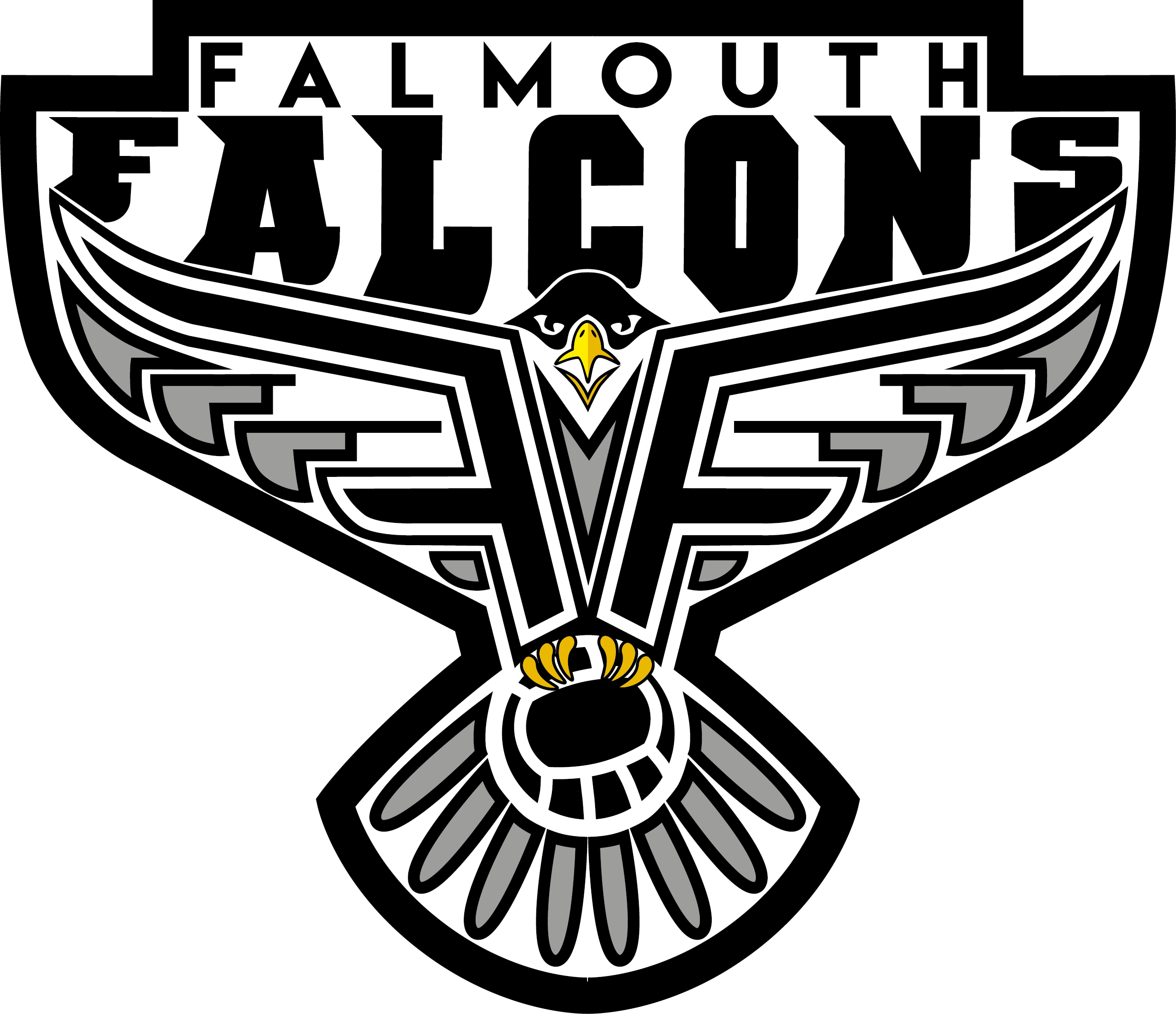 Falmouth Falcons - New Year (2480x2139), Png Download