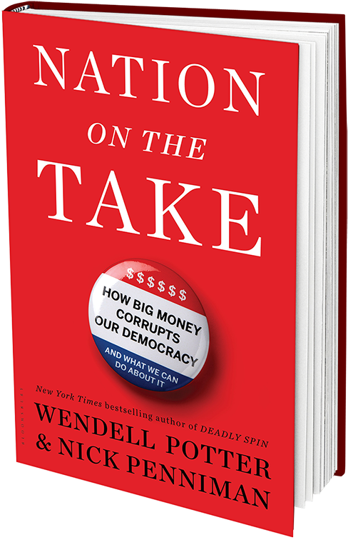 'nation On The Take' Book Jacket - Nation On The Take By Wendell Potter (500x771), Png Download