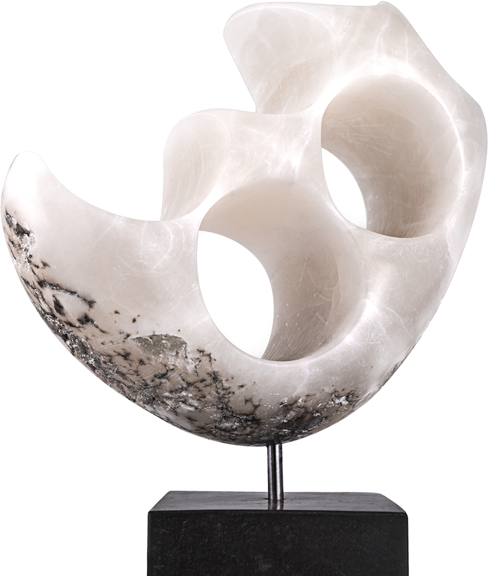 Aquawelle Abstract Sculpture, Aqua, Bronze, Sculptures, - Sculpture (1104x1194), Png Download