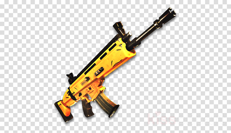 Scar Fortnite Clipart Fortnite Battle Royale Fn Scar - Fortnite Guns (900x520), Png Download