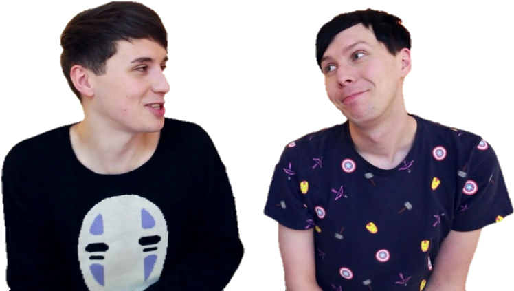 Png-trash Dan And Phil Png's👬 - Phil Lester (846x476), Png Download