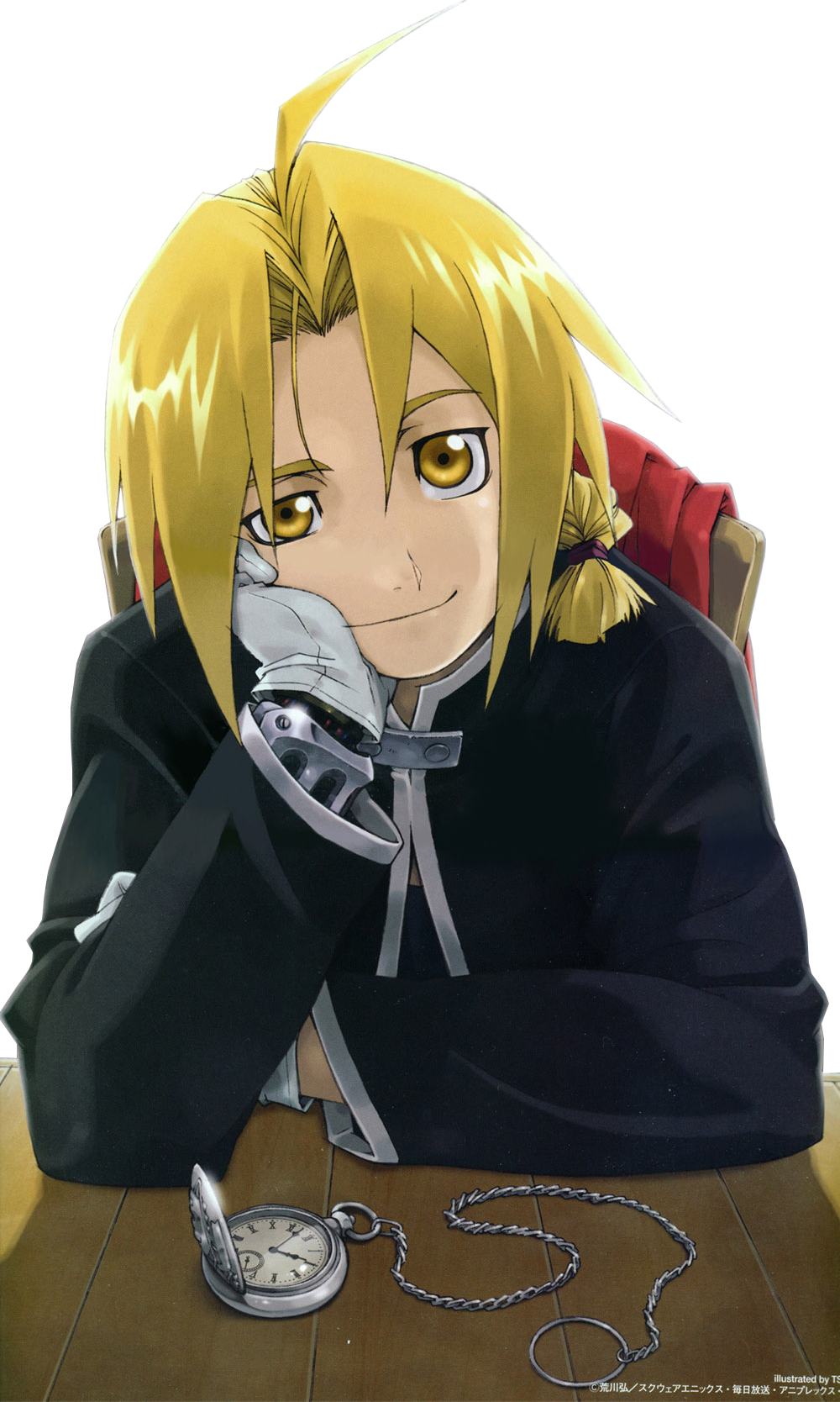 Curtido Curtir Compartilhar - Edward Elric (1000x1668), Png Download