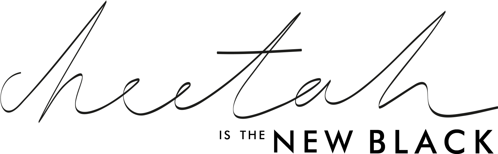 Seriously, The Animal Print Trend Is As Strong As Ever - Calligraphy (1800x600), Png Download