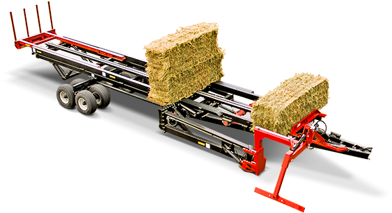 Square Bale Carrier - Missile (578x359), Png Download