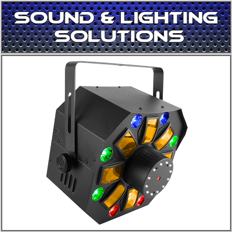 Chauvet Swarm Wash Fx 3 In 1 Led Lighting Effect Red/green - Chauvet Dj Swarm Wash Fx 4-in-1 Led Wash Light Effect (1000x1000), Png Download