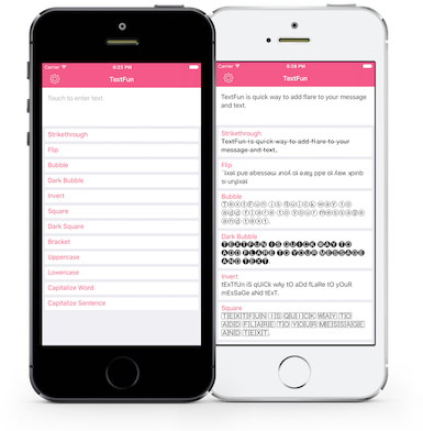 Enhance Text Message With Flip, Invert, Bubble And - Iphone (390x417), Png Download