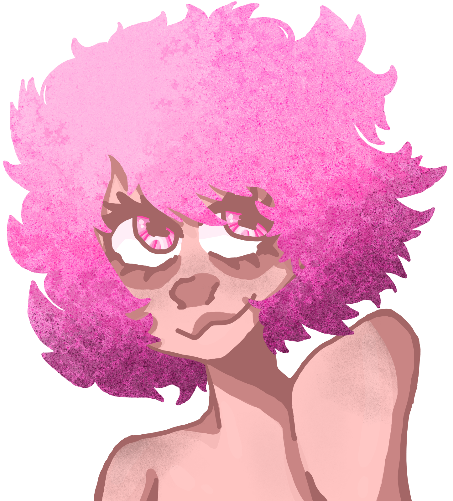 Pink 😊😍❤💕💋💖🌹🎶 - Illustration (1600x1600), Png Download