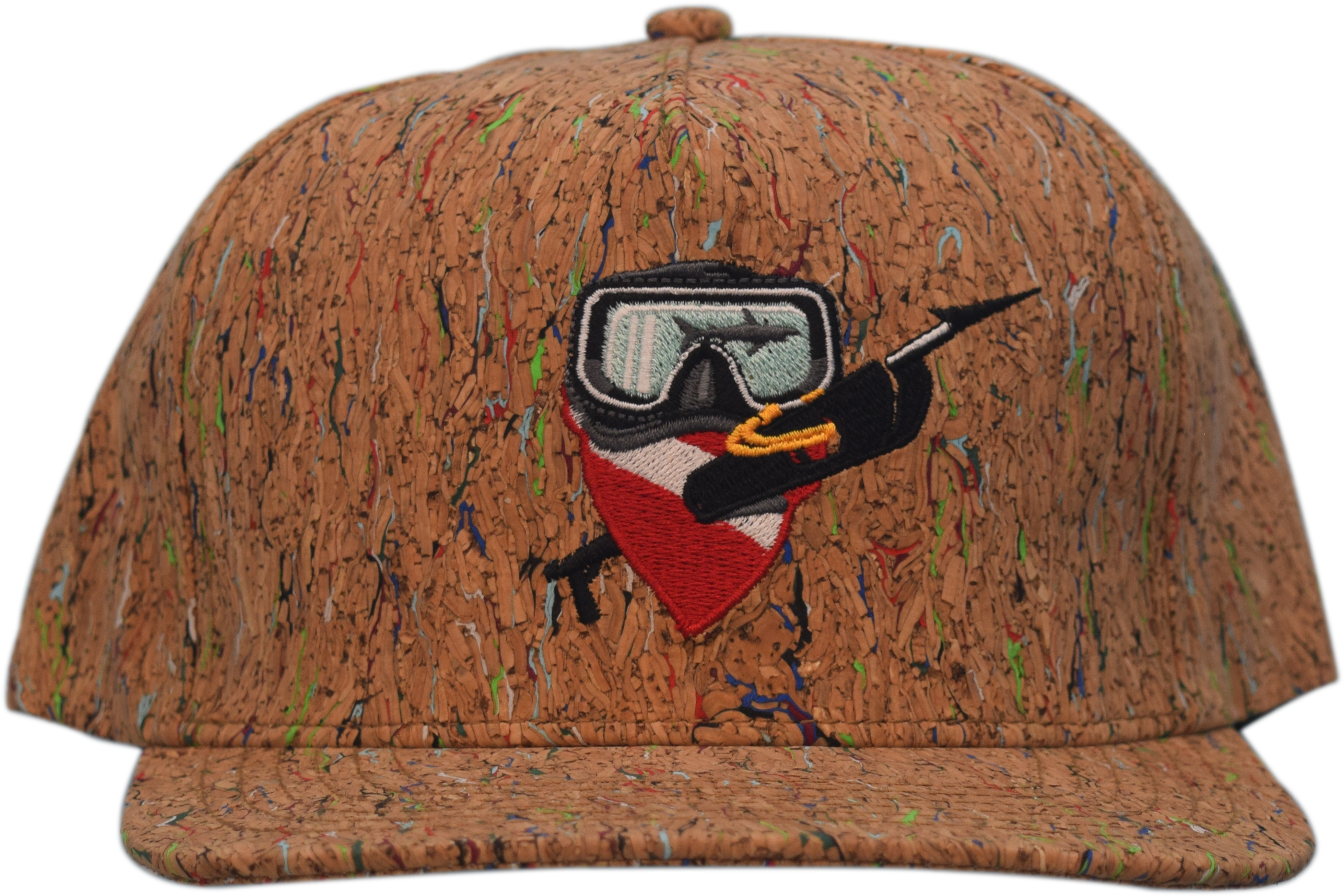 Colorful Cork Snapback - Baseball Cap (2979x1998), Png Download
