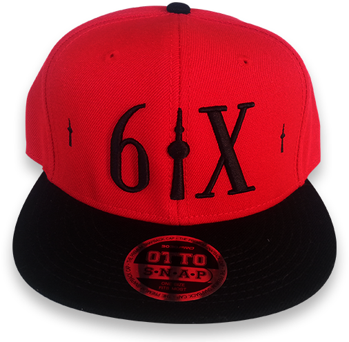 The 6ix Snapback In Crimson, The Only Hat You'll Ever - Hat (505x501), Png Download