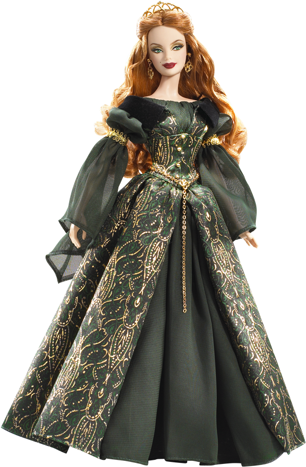 Aine - Legends Of Ireland Barbie (640x950), Png Download