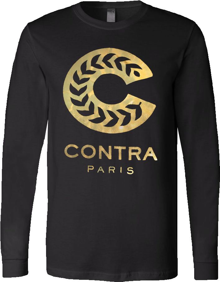 Contra Front Long Sleeve (800x1000), Png Download