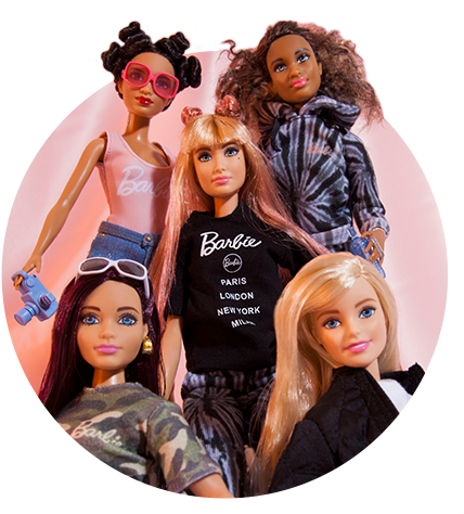 The Missguided Barbie Dolls - Barbie (438x476), Png Download