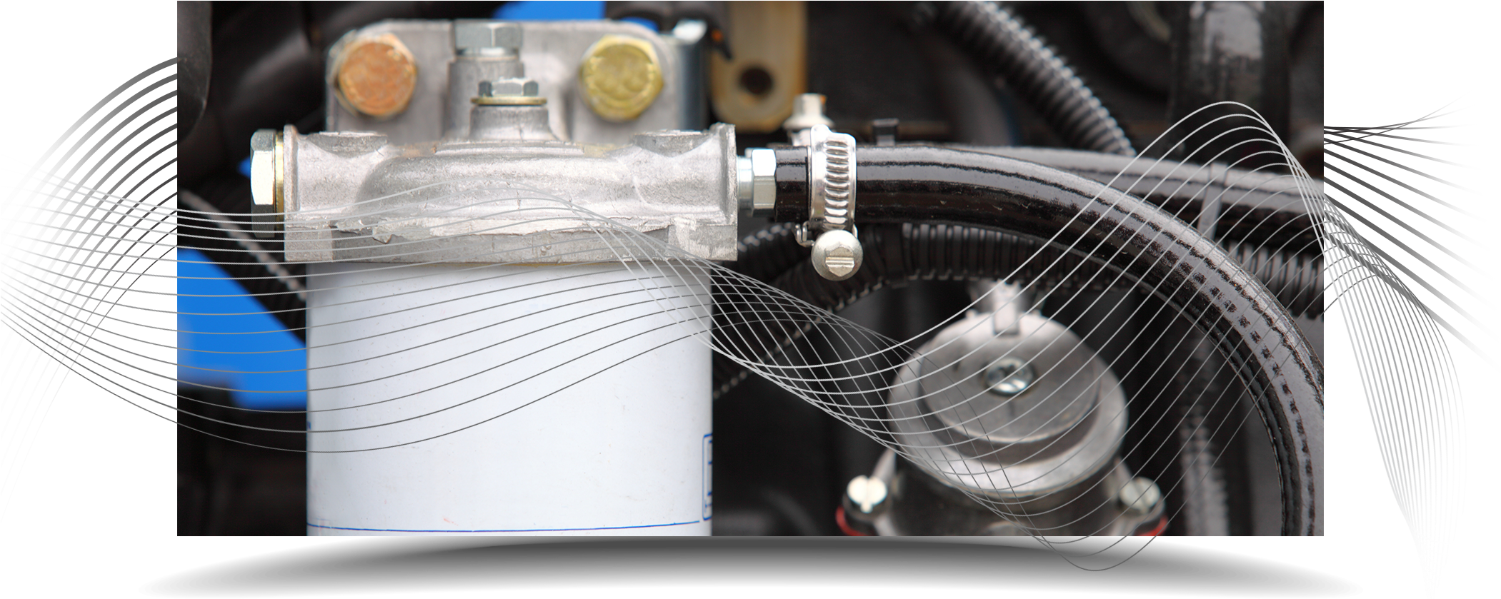 2004 Holiday Rambler Fuel Filter (2100x900), Png Download