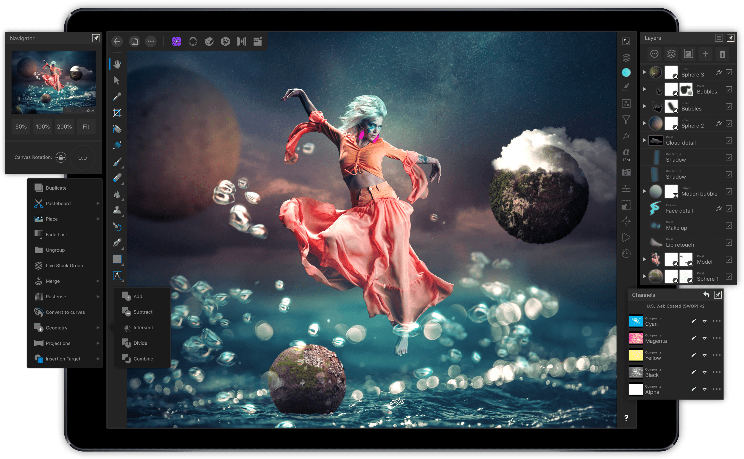 Affinity Photo For Ipad - Affinity Photo (2600x1611), Png Download