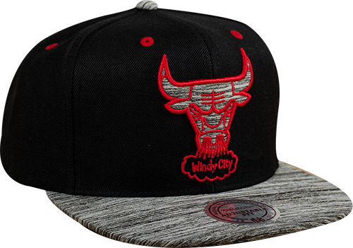 Bulls Snapback Png - Mitchell & Ness Nba Chicago Bulls (500x351), Png Download