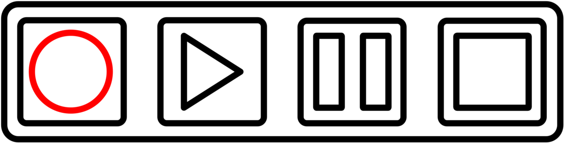 Compact Cassette Tape Recorder Cassette Deck Computer - Tape Deck Clip Art (1236x340), Png Download