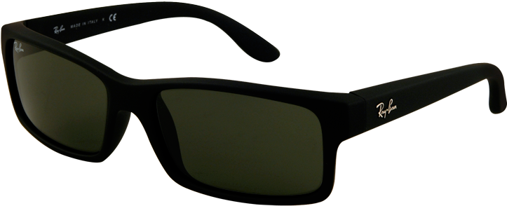 Clipart Freeuse Stock Black Sunglasses Png Sema Data - Ray Ban Rb4151 601 (760x430), Png Download