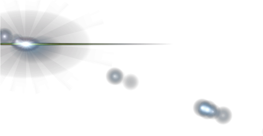 Free Png Left Blue Lens Flare Png Images Transparent - Portable Network Graphics (850x532), Png Download