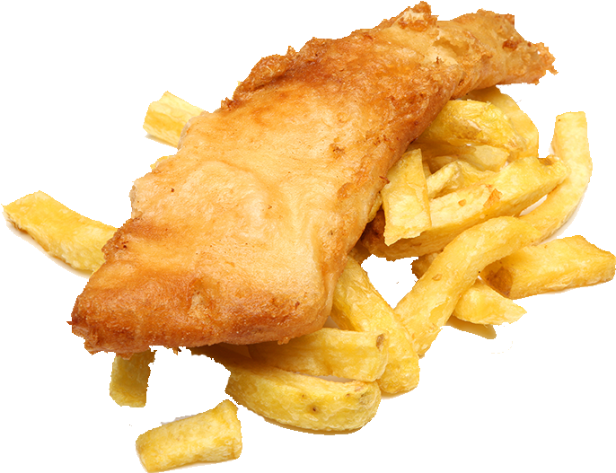Port Union Fish & Chips Best Fish & Chips In Scarborough - Fish And Chips Clipart (700x700), Png Download