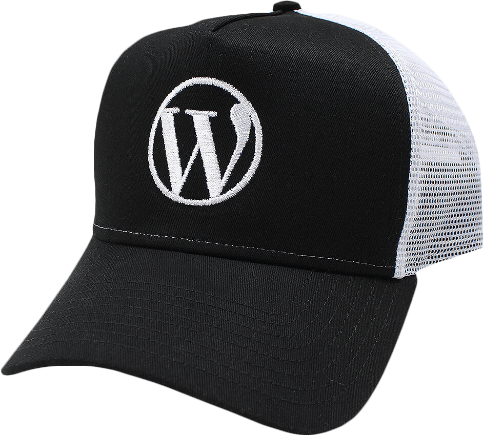 Wordpress Snapback Cap - Wordpress Pennant (1024x1024), Png Download