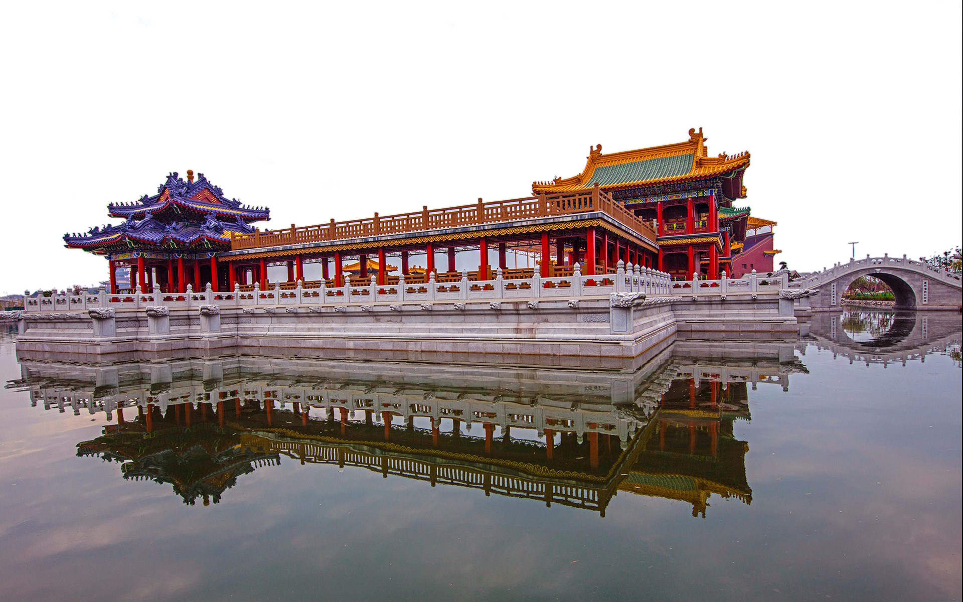 Banner Free Hengdian World Studios Summer Palace Hengdianzhen - Old Summer Palace (1920x1200), Png Download